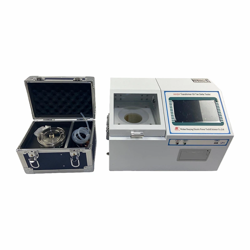 جهاز اختبار زيت المحولات تان دلتا